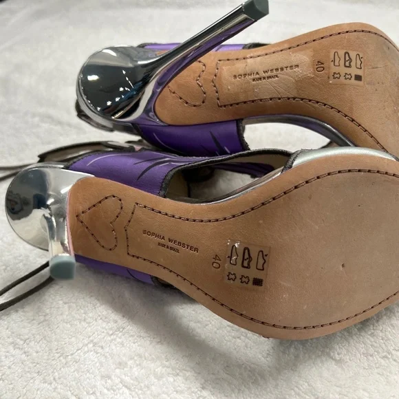 SOPHIA WEBSTER HEAVEN TEMPEST SLING BACK - NEVER WORN - Picture 4 of 9